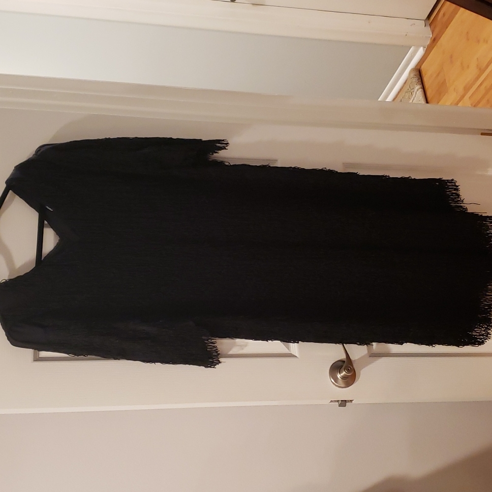 VINTAGE FRINGE DRESS - Picture 3 of 4